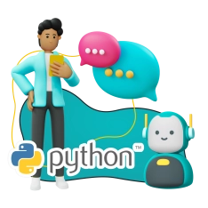 Умный чат-бот на Python на Telegram - КИБЕРшкола программирования для детей, компьютерные курсы для школьников, начинающих и подростков - KIBERone г. Екатеринбург